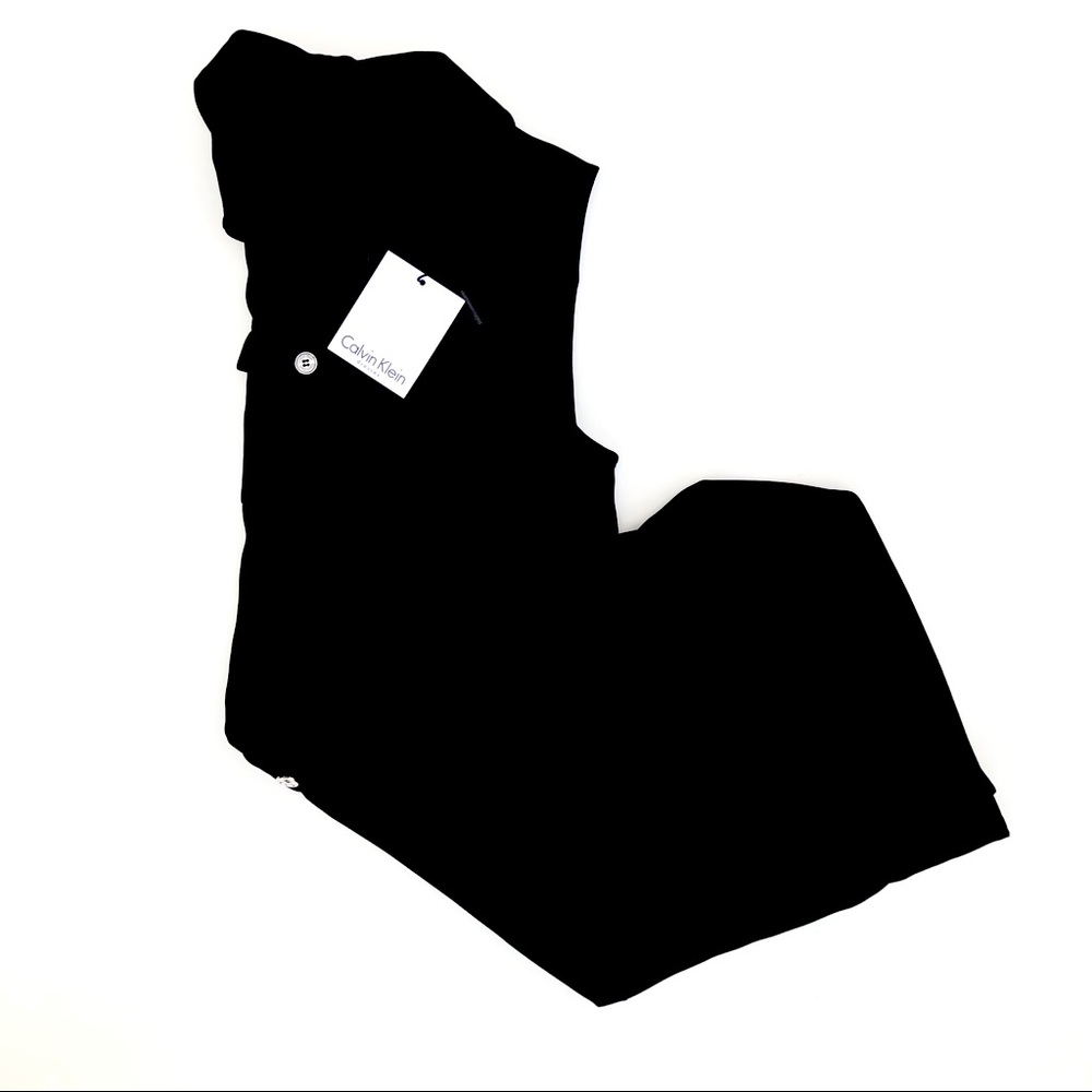 Calvin Klein Sleeveless Black Dress NWT Size 4
